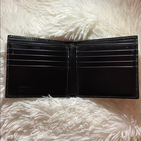 Alexander McQueen Unisex Leather Skull Bi-fold - Picture 4 of 6